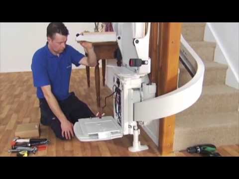 FastTrack Installation Video - Wie sind Treppenlifte installiert sind