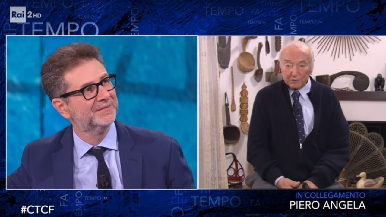 Piero Angela - Che tempo che fa 12/01/2020