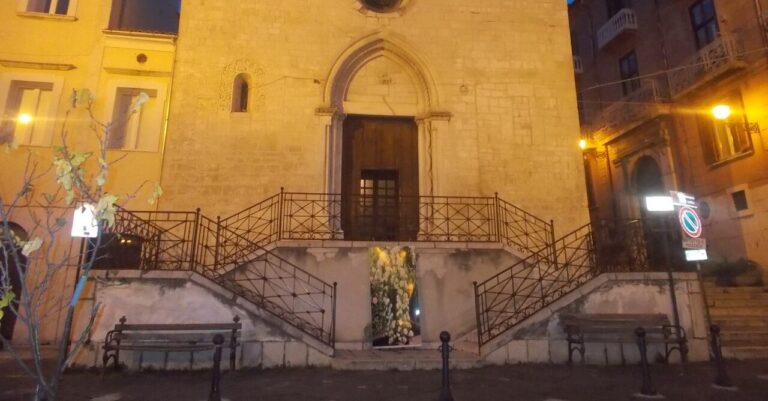 montascale chiesa di san leonardo
