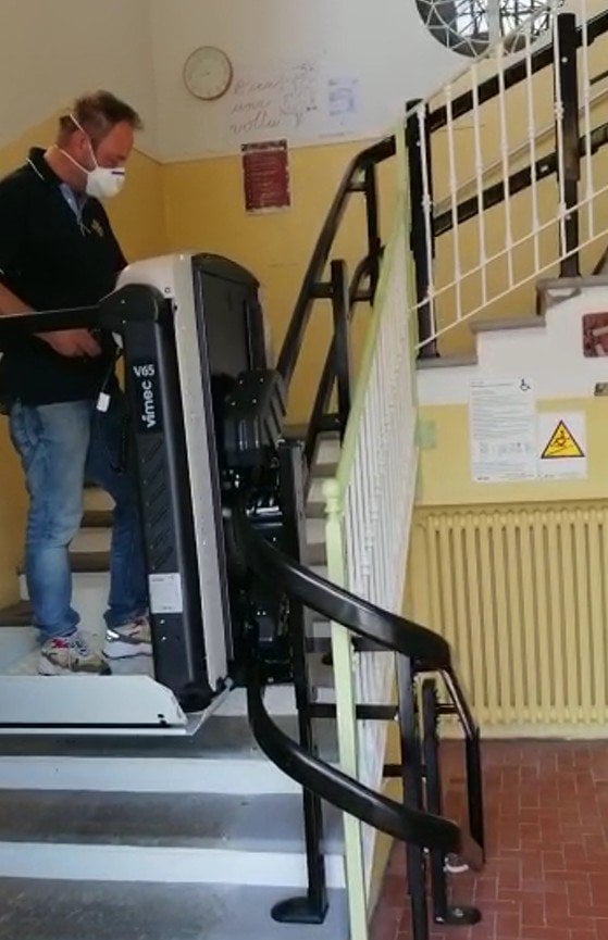 tecnico vimec al lavoro