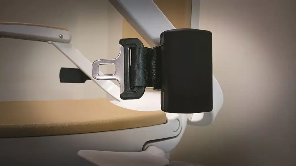 cintura di sicurezza nei montascale a poltroncina